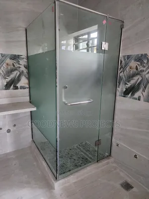 Frosted Shower Glass Cubicle
