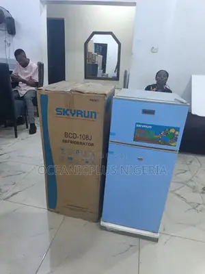 Skyrun 108l Double Door Fridge Unit BCD-108j