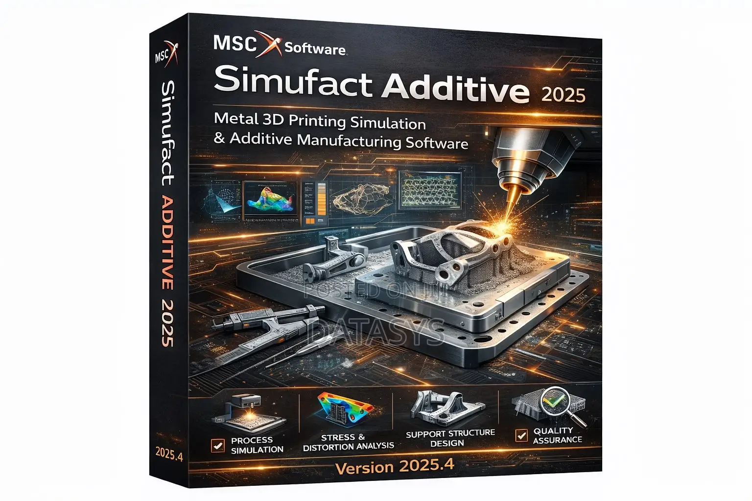MSC Simufact Additive – For Metal 3d Printing Simulation Additive
