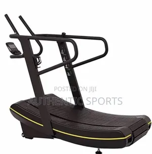 Commercial Curve Manual Treadmill With Lcd Metre