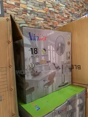 Vinwell Rechargeable Standing Fan 18 Inches