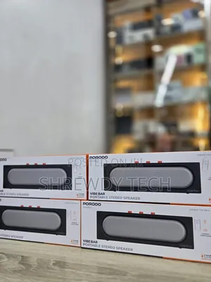 Porodo Vibebar Portable Stereo Speaker