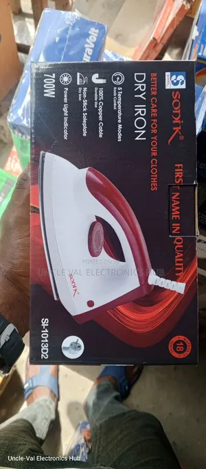 Sonik Pressing Iron 700w