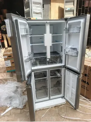 Original Hisense Side by Side 4 Doors Inverter Fridge Bottom Freezer