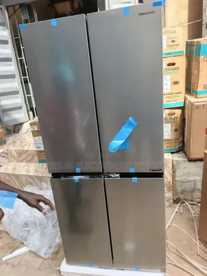 Original Hisense Side by Side 4 Doors Inverter Fridge Bottom Freezer