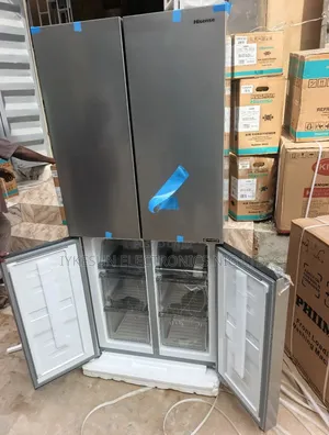 Original Hisense Side by Side 4 Doors Inverter Fridge Bottom Freezer