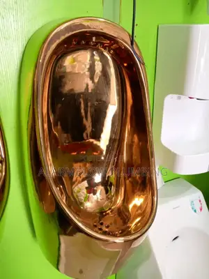 Polished Copper Urinal
