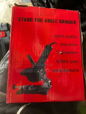 Universal Angle Grinder Stand 4–5" (Cast Iron Base)