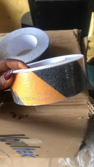 2" Black and Yellow Hazard Anti-Slip Tape
