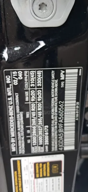 Mercedes-Benz M Class 2015 Black