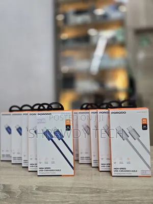 Porodo High Speed Usb-C Braided Cable