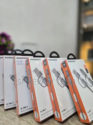 Porodo 4-in-1 High Speed Charging Cable