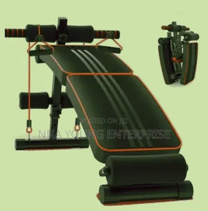 Foldable Sit-Up Exercise Bench