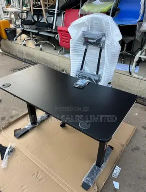 Adjustable Table With Led Light