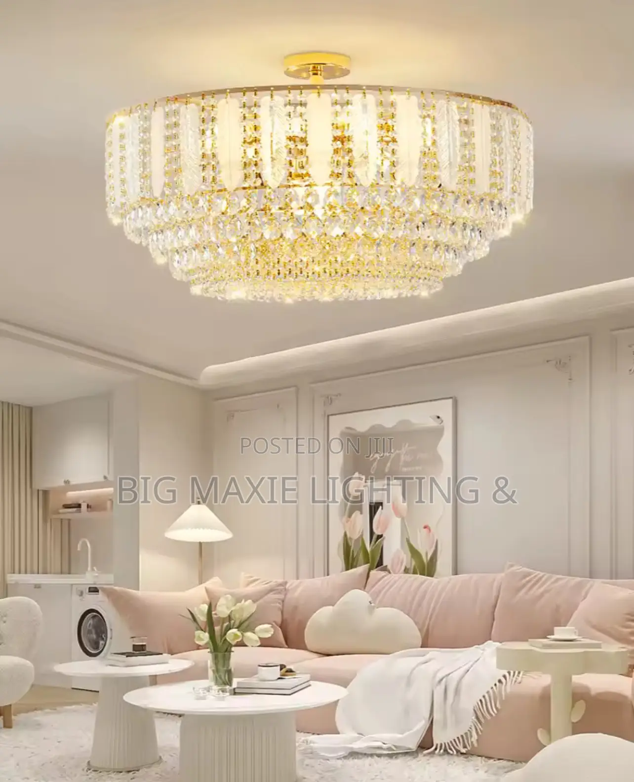 Luxury Crystal Chandelier for Living Room