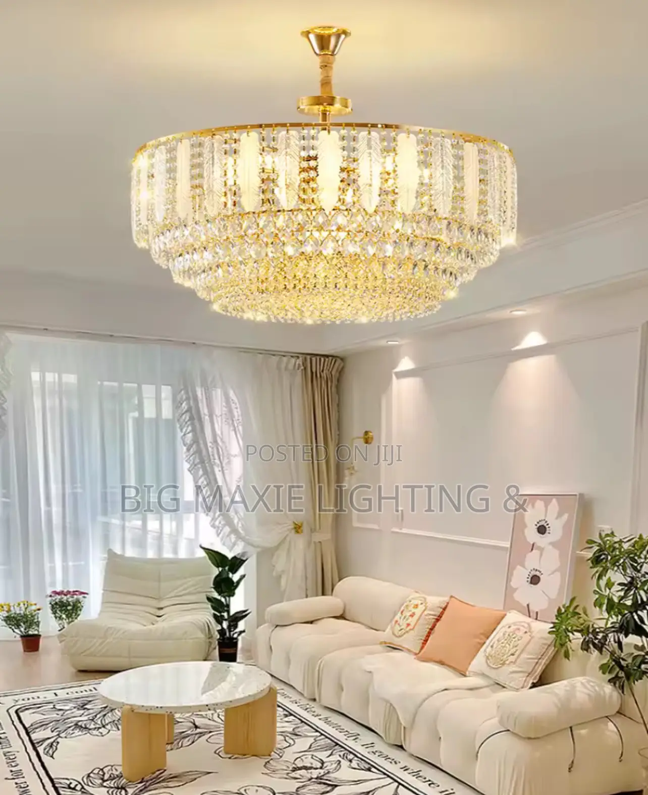 Luxury Crystal Chandelier for Living Room