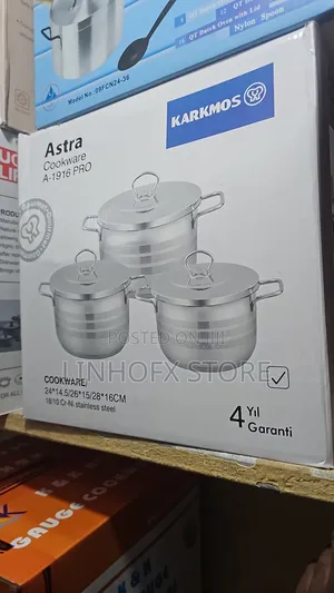 Astra Stainless Cookware Set