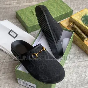 Original Gucci Loafers Half Shoe Collections In 3 Colors
