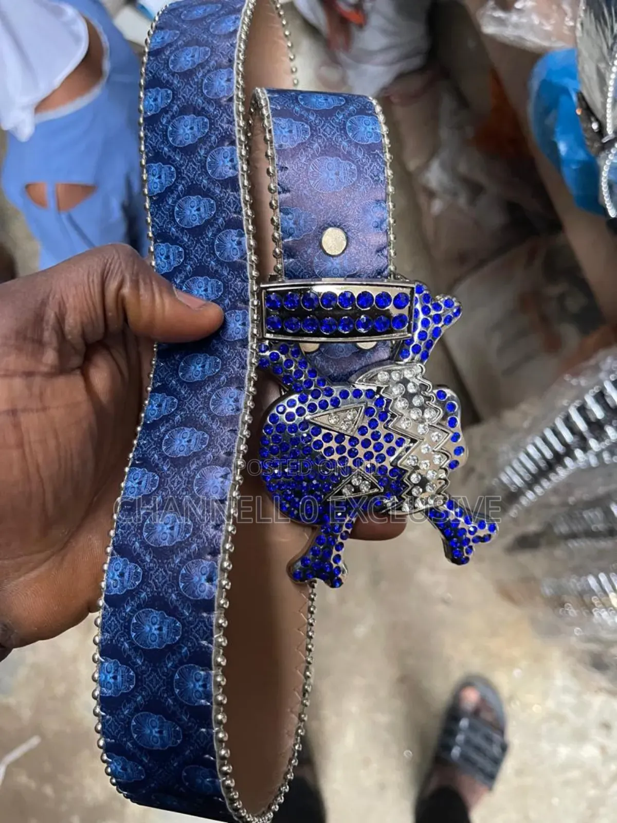Stone And Bullet Belt