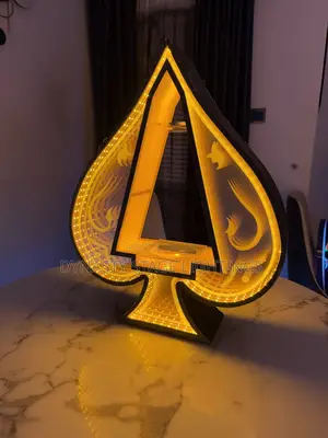 3d Ace of Spade Wine Carrier