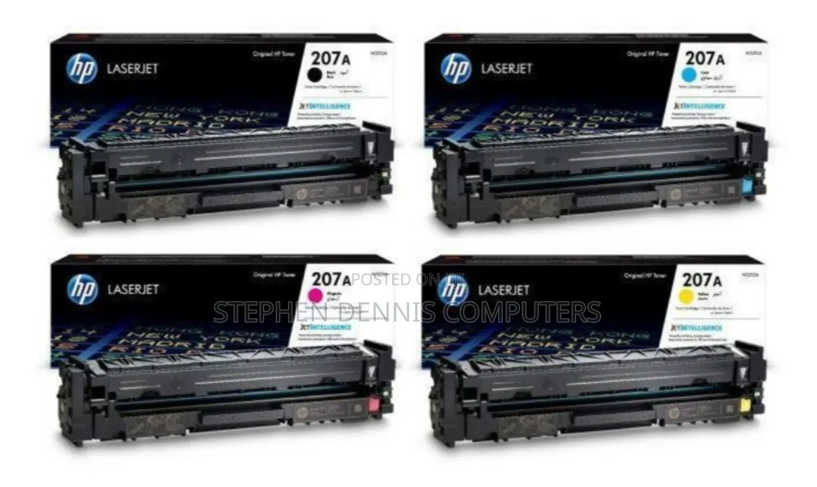 207a Original Hp Colour Printer Cartridge