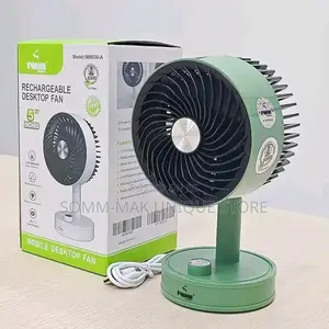 5" Rechargable Desktop Fan