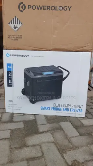 Powerology Dual Compartment Smart Fridge and Freezer 40l 20800mah