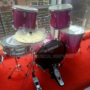 Yamaha Drum-set Chemical Velon With Thick Cymbal/Hi-hat