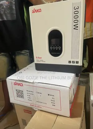 New E-Sun 3kva Sako Solar Inverter Pure Sine Wave. Best Solar Seller