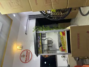 Black Color Popcorn Maker (Electric) Popcorn Machine With Down Warmer