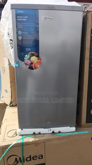 Single Door Midea Refrigerator With Key Lock.