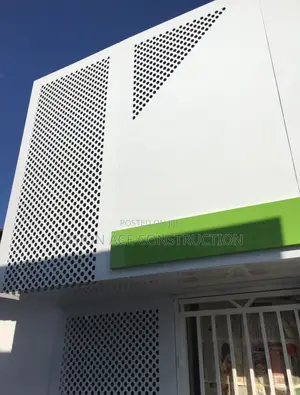 Laser Cut Perforated Alucoboard Cladding