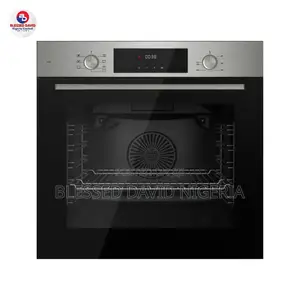 Maxi Electric Built-in Oven 60cm (Qbp7ssd) Black & Stainless Steel