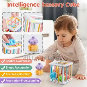 6 in 1 Wooden Montessori Baby Toys 6mnth+