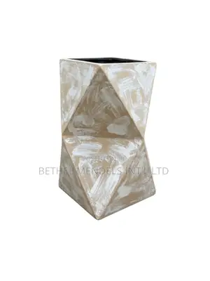 Galaxy Fiberglass Planter 60cm (Rustic Design)