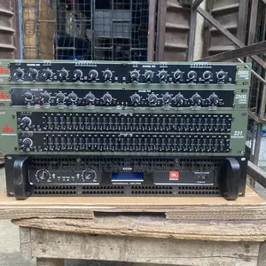 JBL-E8300 Amp -DBX Double Equalizer-DBX Crossover 234- Compressor .