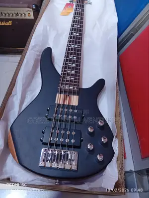 The Best Quality Bullfighter Five String Active Bass Guitar