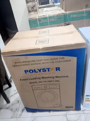 Polystar 7kg Front Load – Ideal for Apartments
