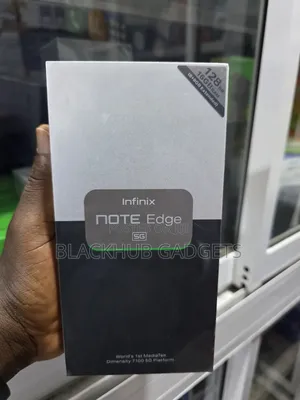 New Infinix Note Edge 128 GB Silver