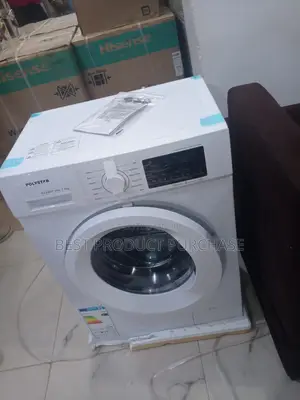 The Polystar 7kg Front Load Washing Machine: Gentle on Fibers.