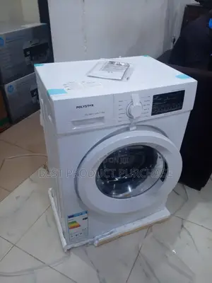 Professional Garment Care: Polystar 7kg White Front Loader.