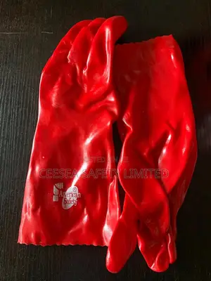 American Safety Chemical-resistant Pvc Rubber Hand Gloves