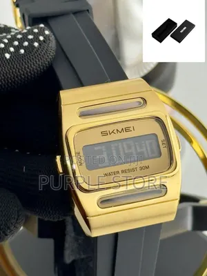 Skmei Digital Watch With Alarm and Stopwatch, Water Resistant