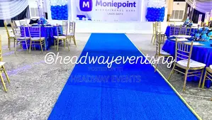 Corporate Event Decoration Setup for Moniepoint MFB