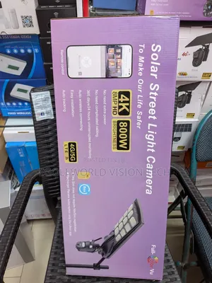 Gz Sonny Dual Lens Solar Street Light Camera (800w Brightness)