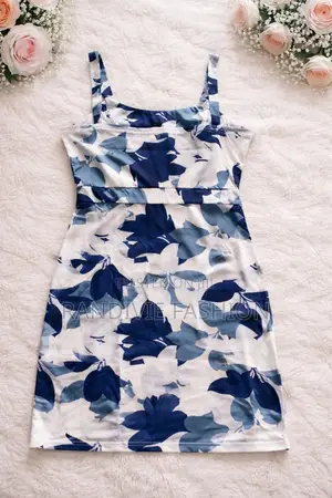 Sleeveless Floral Bodycon Dress