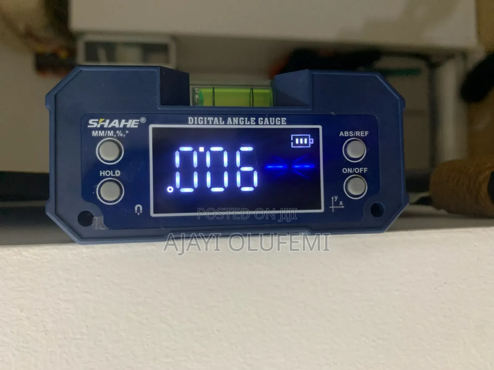 Digital Rechargeable Angle Guage Finder (Inclinometer)