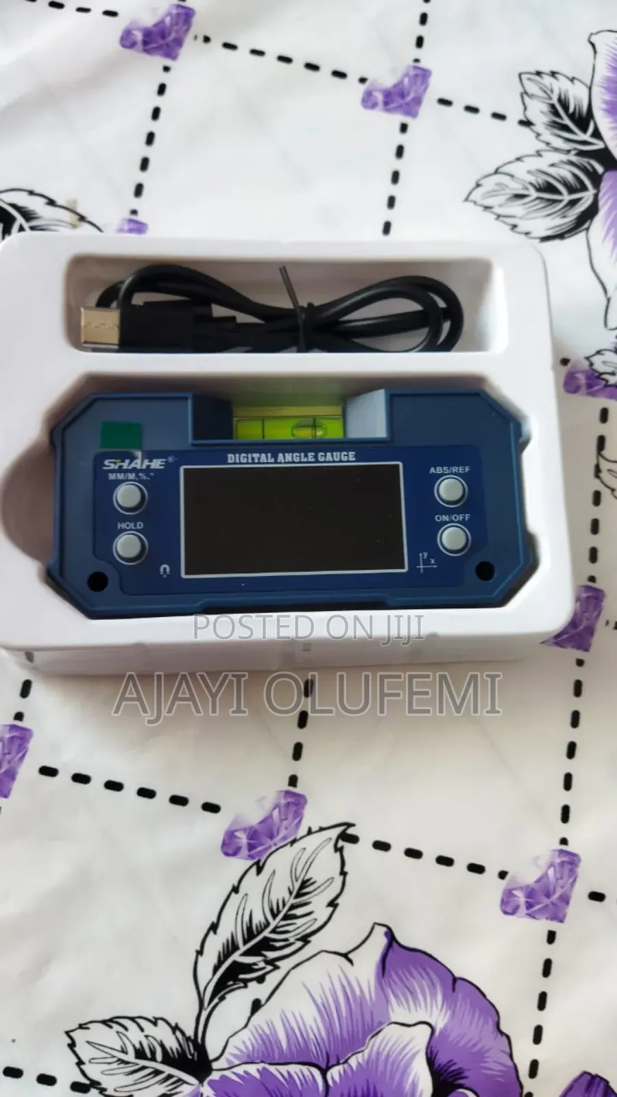 Digital Rechargeable Angle Guage Finder (Inclinometer)
