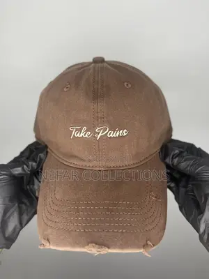 Designer Face Cap - Chocolate Brown