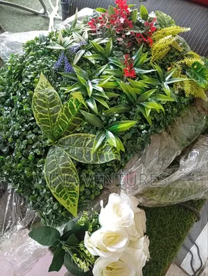 Artificial Wall Flower Mat